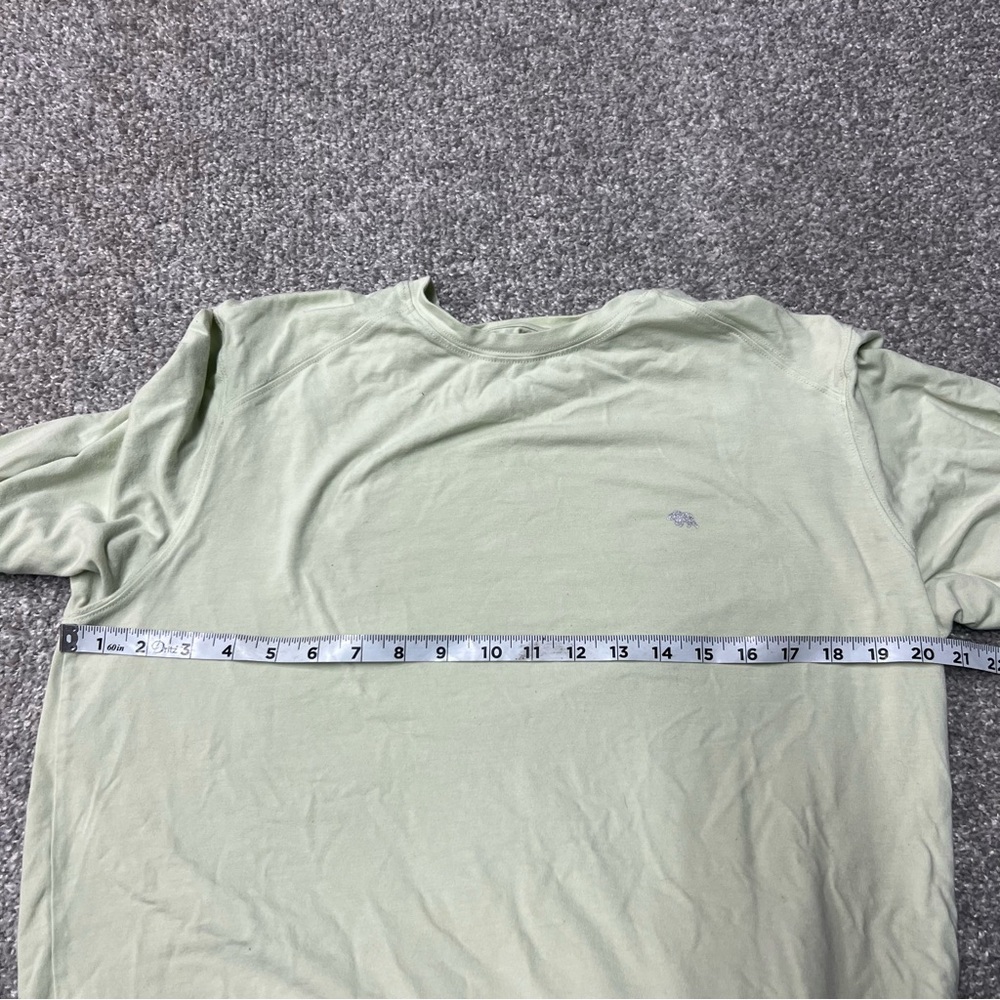 Onward Reserve Shirt Mens Medium Green Long Sleeve Performance Tee Logo - Picture 3 of 8